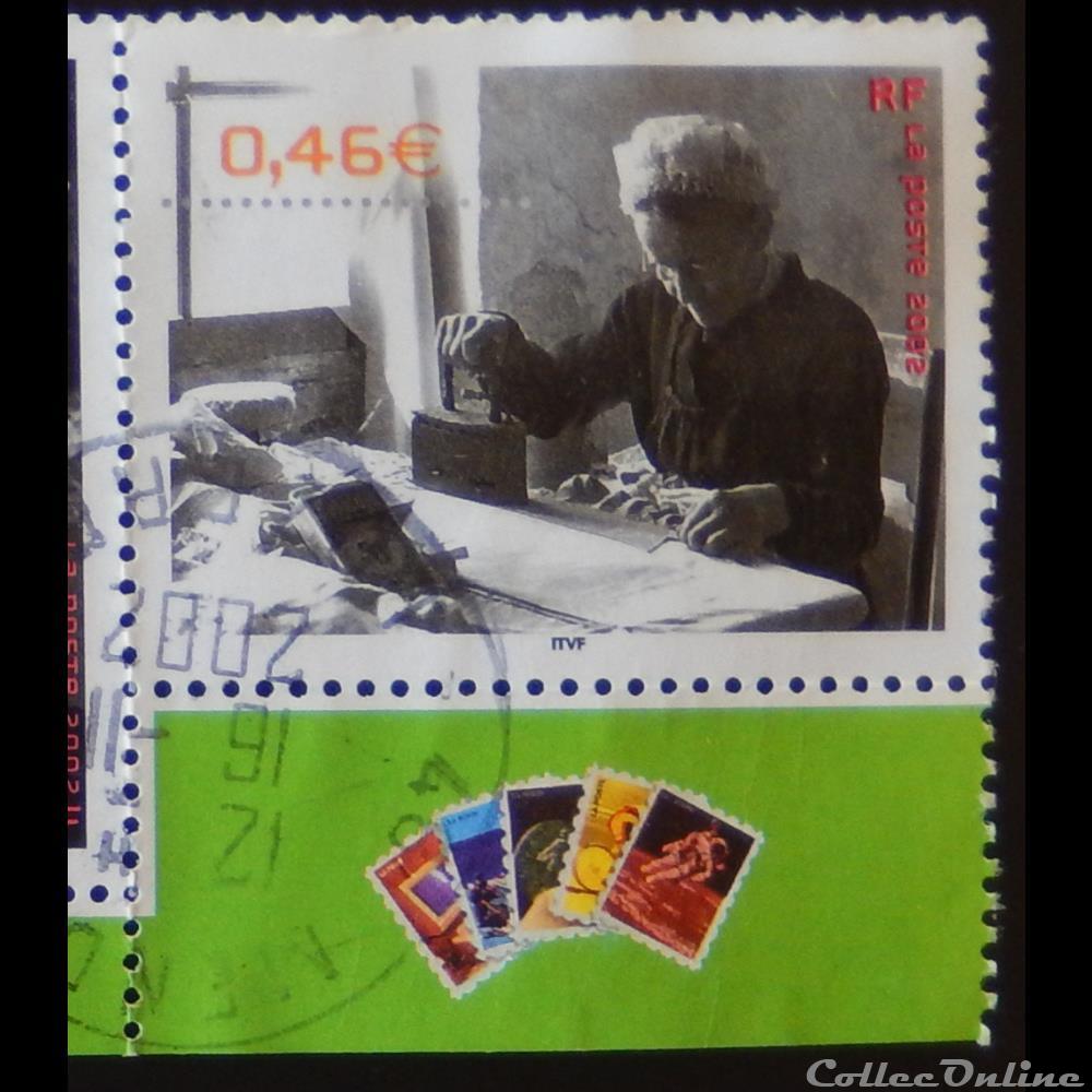 03523 Louise, la repasseuse - La Pommeraye 1950 0.46€ de 2002 timbre france 03523 louise la repasseuse la pommeraye 1950 0 46 de 2002
