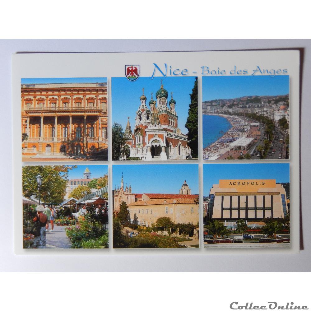 CP des Alpes-Maritimes, Nice, la Baie des Anges carte postale france provence cote azur cp des alpes maritimes nice la baie des anges