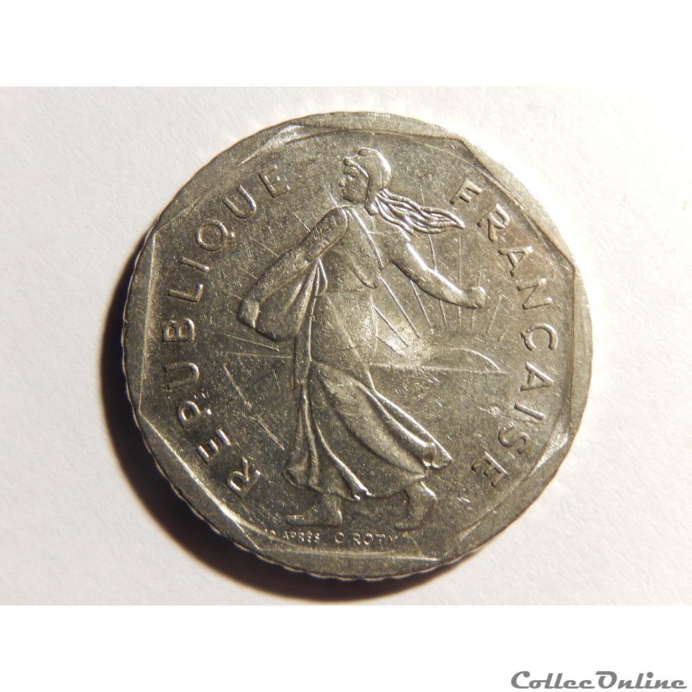 2 Francs Semeuse 1979 3 monnaie france moderne 2 francs semeuse 1979
