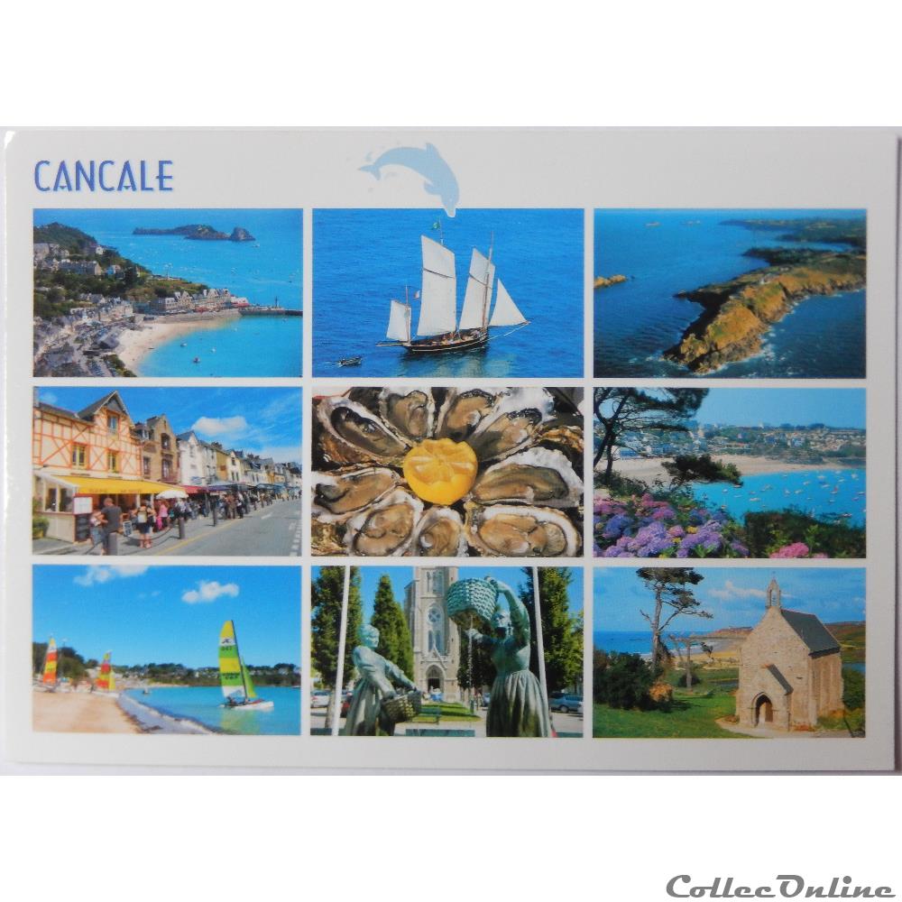 carte postale france bretagne cp ille et vilaine cancale