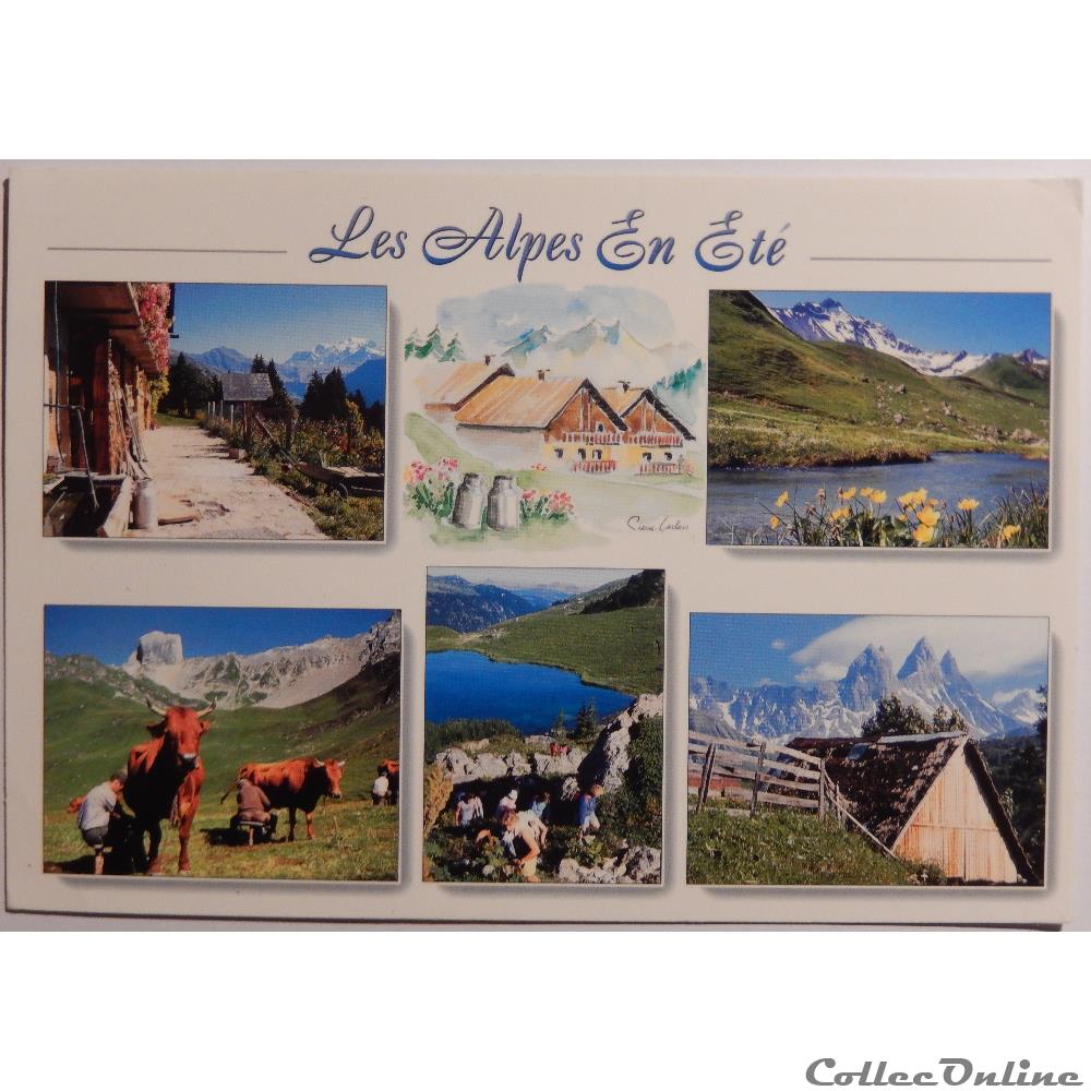 carte postale france provence cote azur cp des hautes alpes