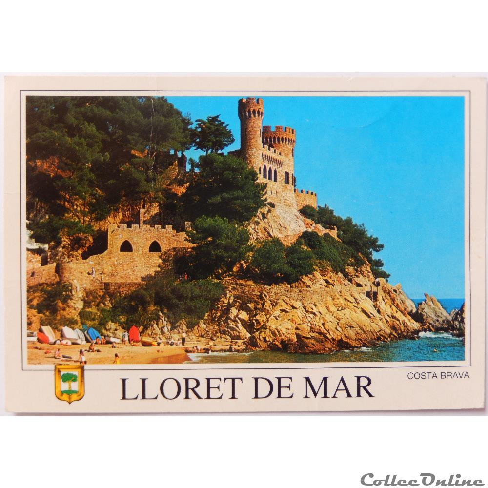 CP d'Espagne, Catalogne, Costa Brava carte postale europe bretagne cp espagne catalogne costa brava