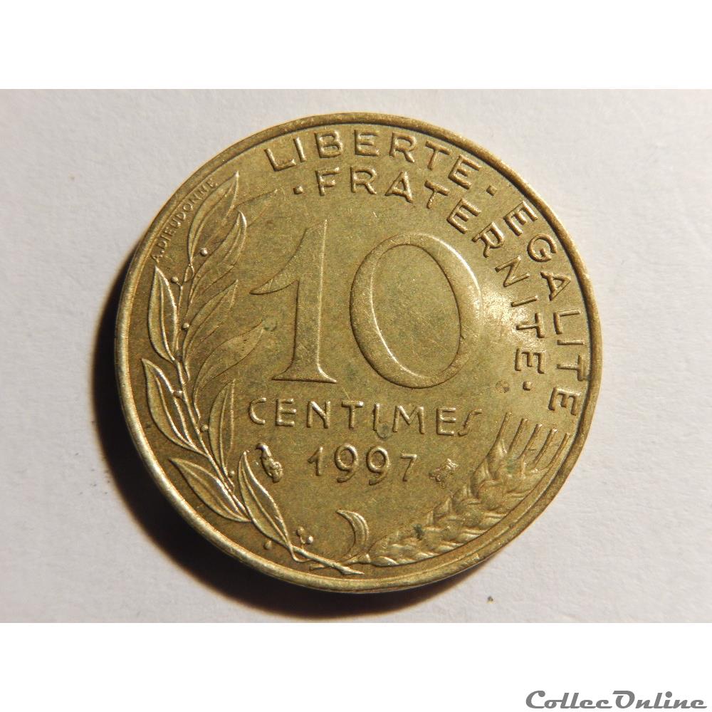 10 centimes Marianne 1997 monnaie france moderne 10 centimes marianne 1997