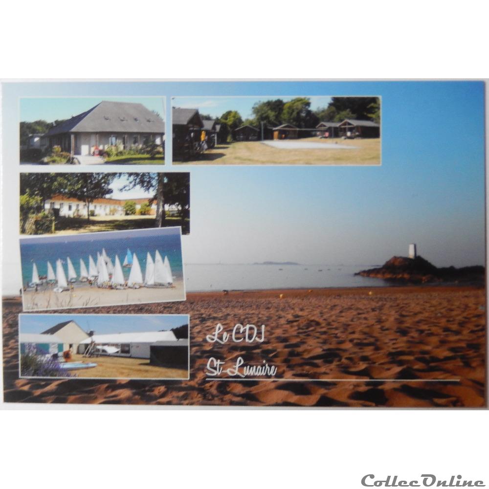 carte postale france bretagne cp ille et vilaine saint lunaire