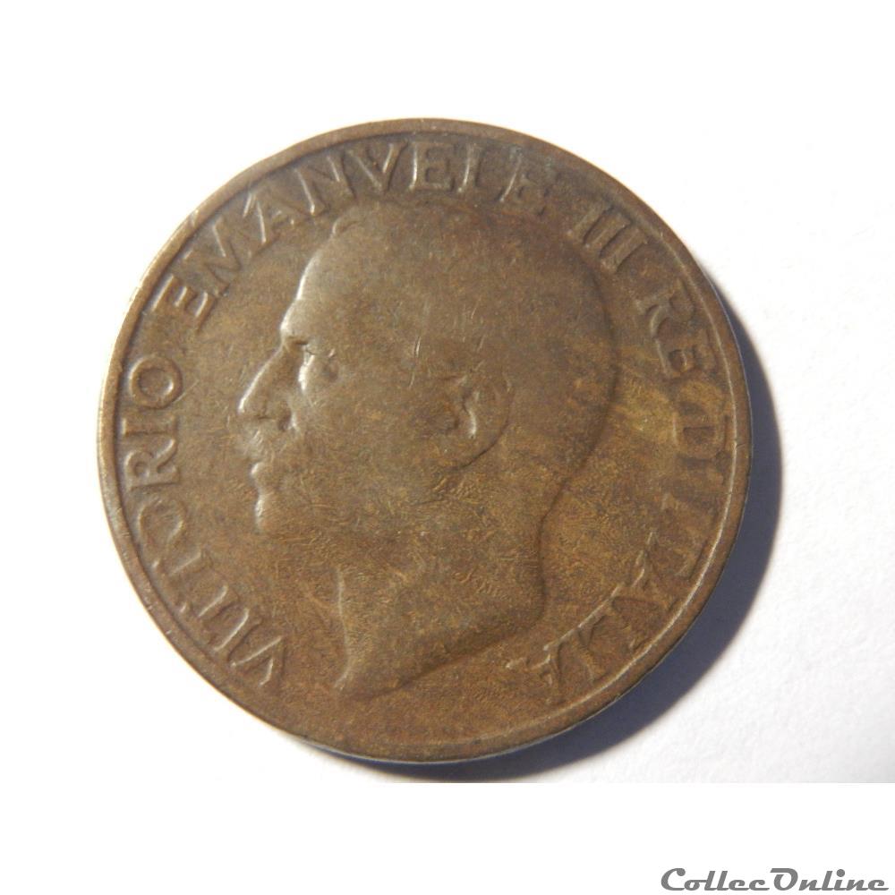 Italie, 10 centimes 1928 Victor-Emmanuel III 2 monnaie monde italie 10 centimes 1928 victor emmanuel iii