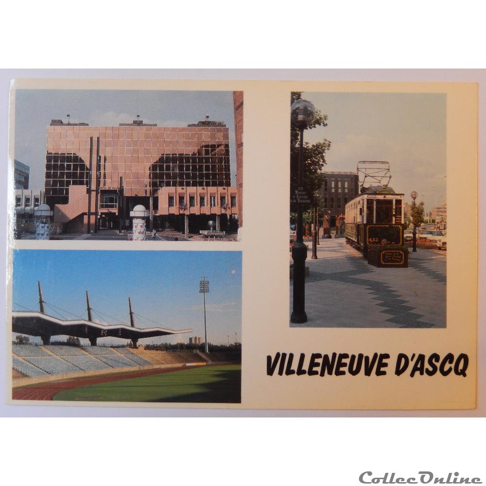 CP du Nord, Villeneuve d'Ascq carte postale france pa de calai cp du nord villeneuve ascq