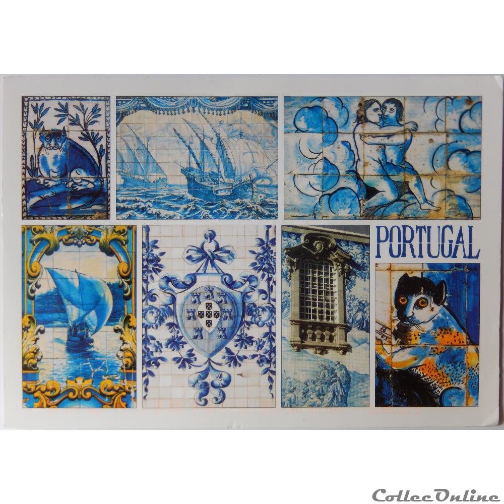 carte postale europe provence cote azur cp du portugal