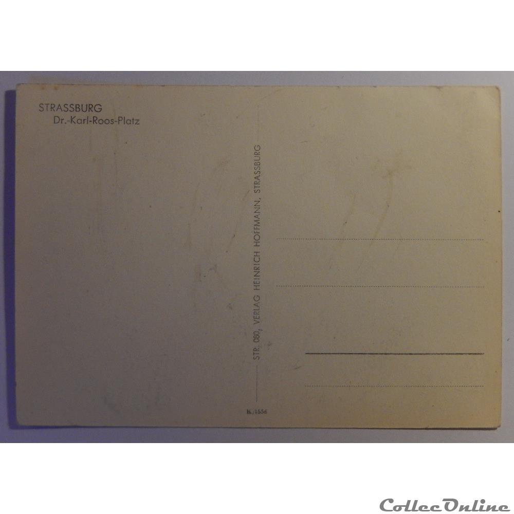 carte postale france alsace cpa de strasbourg bas rhin