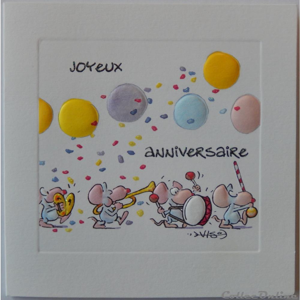 Cp Joyeux Anniversaire Cartes Postales