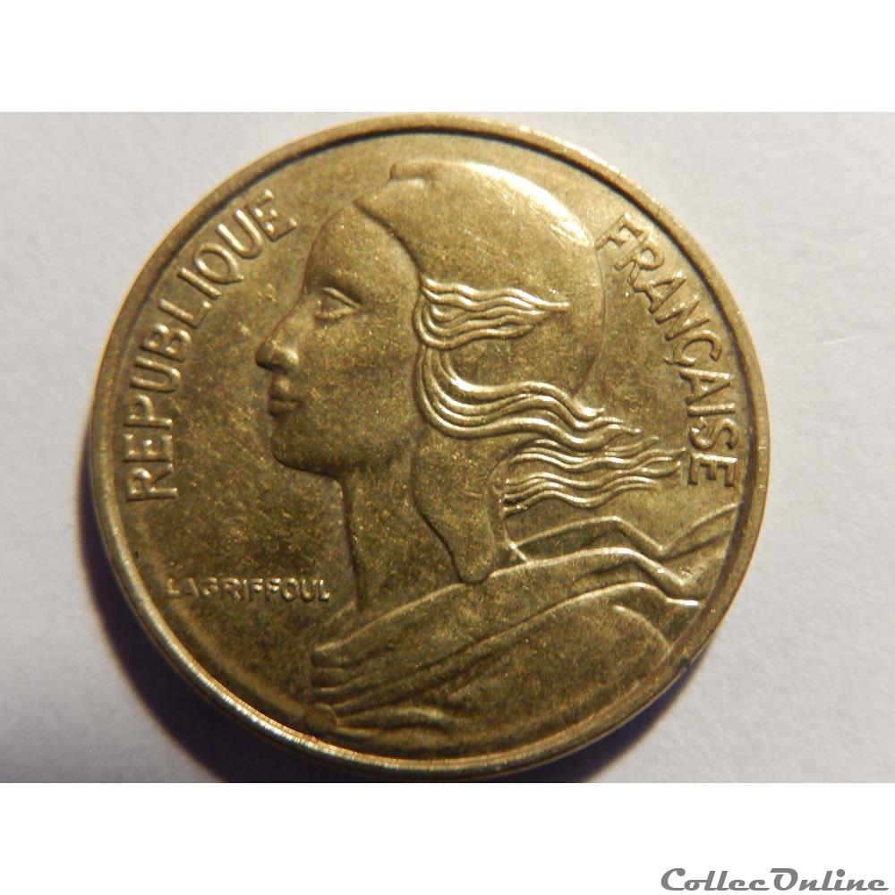 5 centimes Marianne 1996 4 plis 2 monnaie france moderne 5 centimes marianne 1996 4 plis
