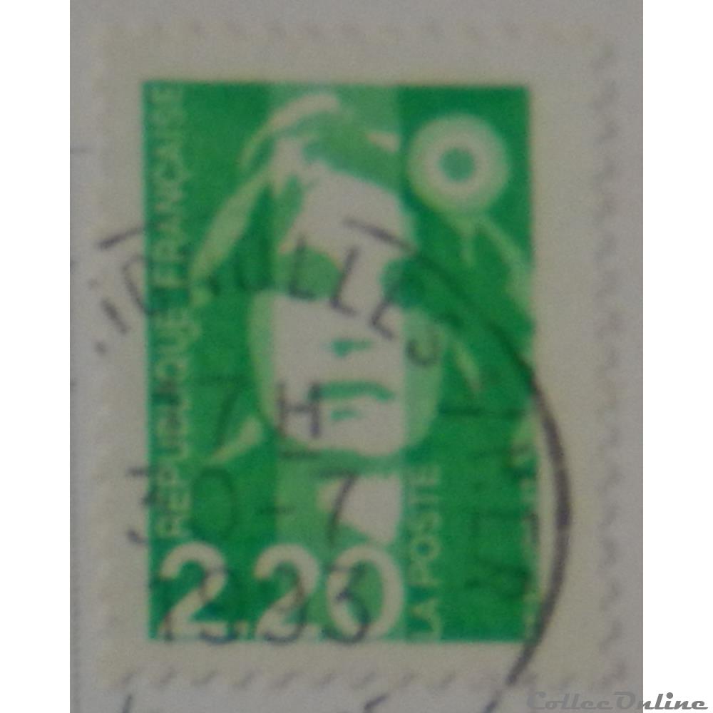 02790 Marianne de Briat 2F20 vert jaune émeraude de 1993 2 timbre france 02790 marianne de briat 2f20 vert jaune emeraude de 1993