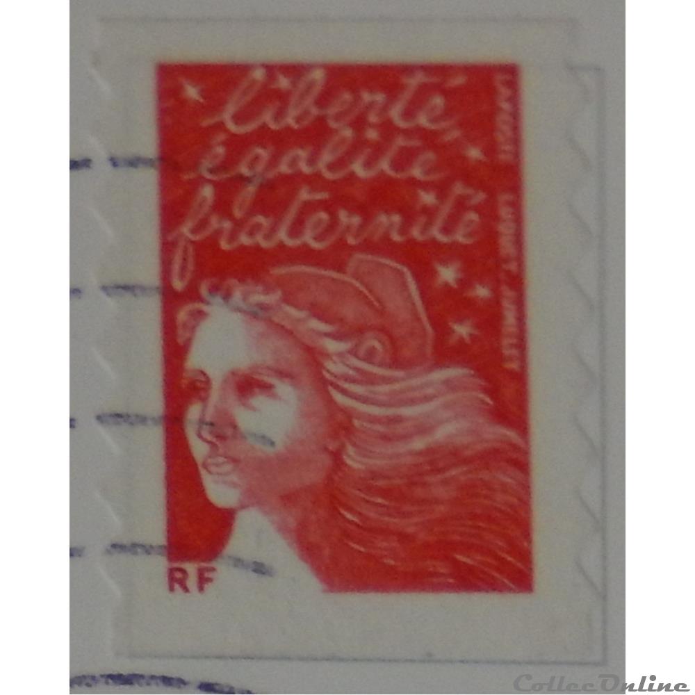 AA00030 Marianne de Luquet rouge sans valeur de 2001 4 timbre france aa00030 marianne de luquet rouge sans valeur de 2001