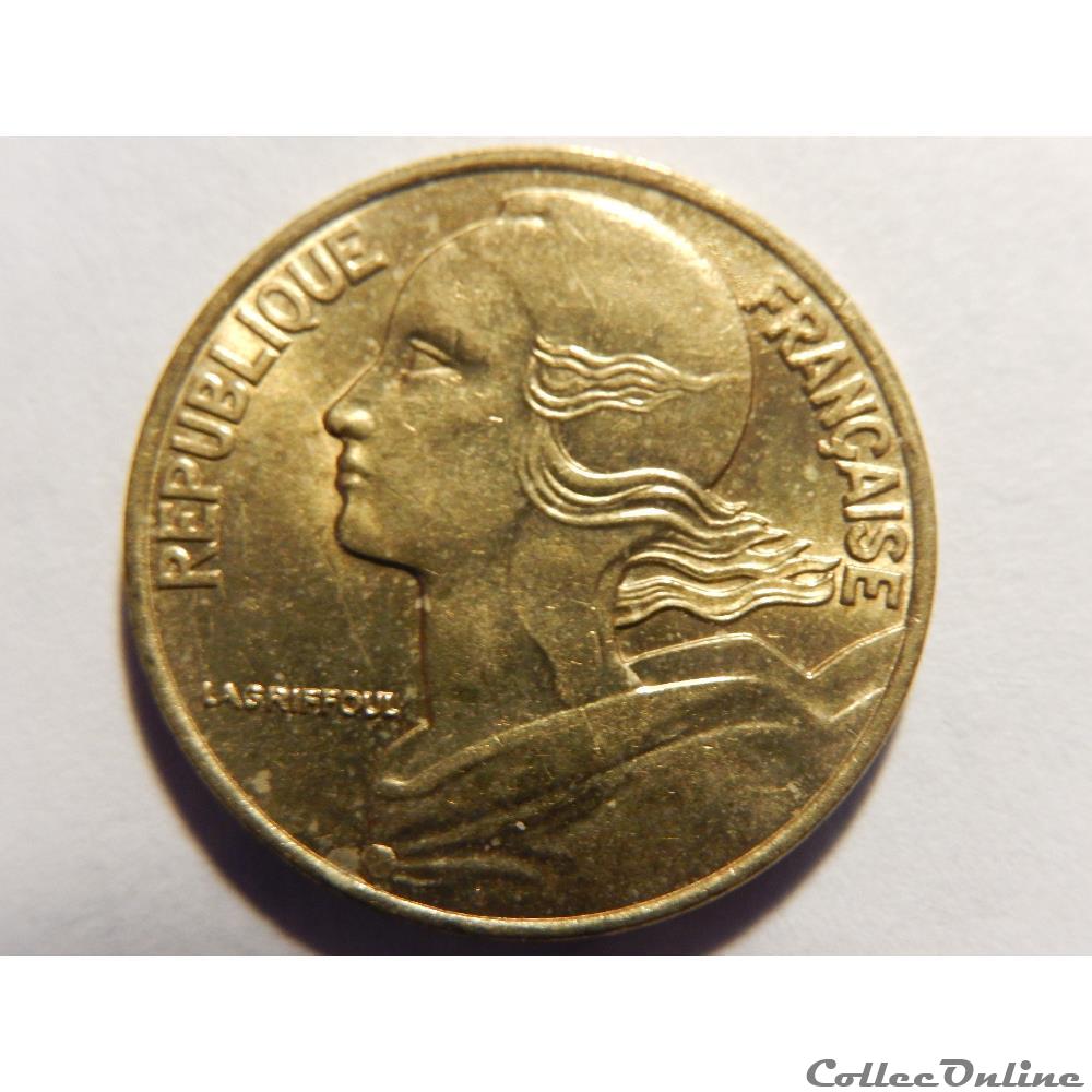 5 centimes Marianne 1992 3 plis 2 monnaie france moderne 5 centimes marianne 1992 3 plis