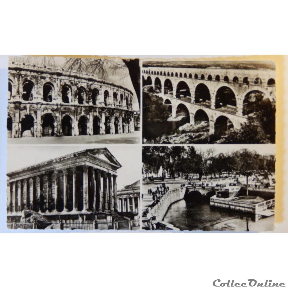 CPA du Gard, Nîmes carte postale france languedoc roussillon cpa du gard nimes