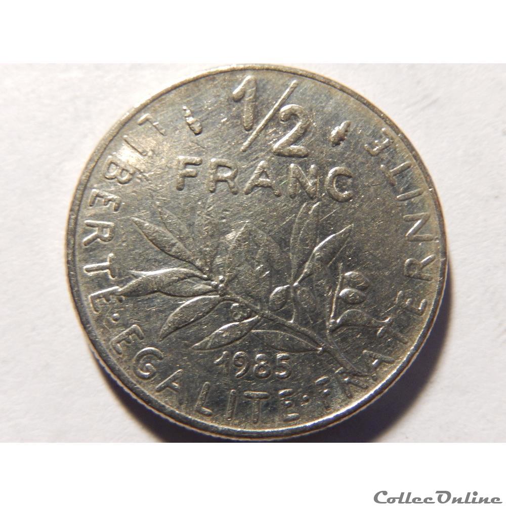 50 centimes Semeuse 1985 monnaie france moderne 50 centimes semeuse 1985