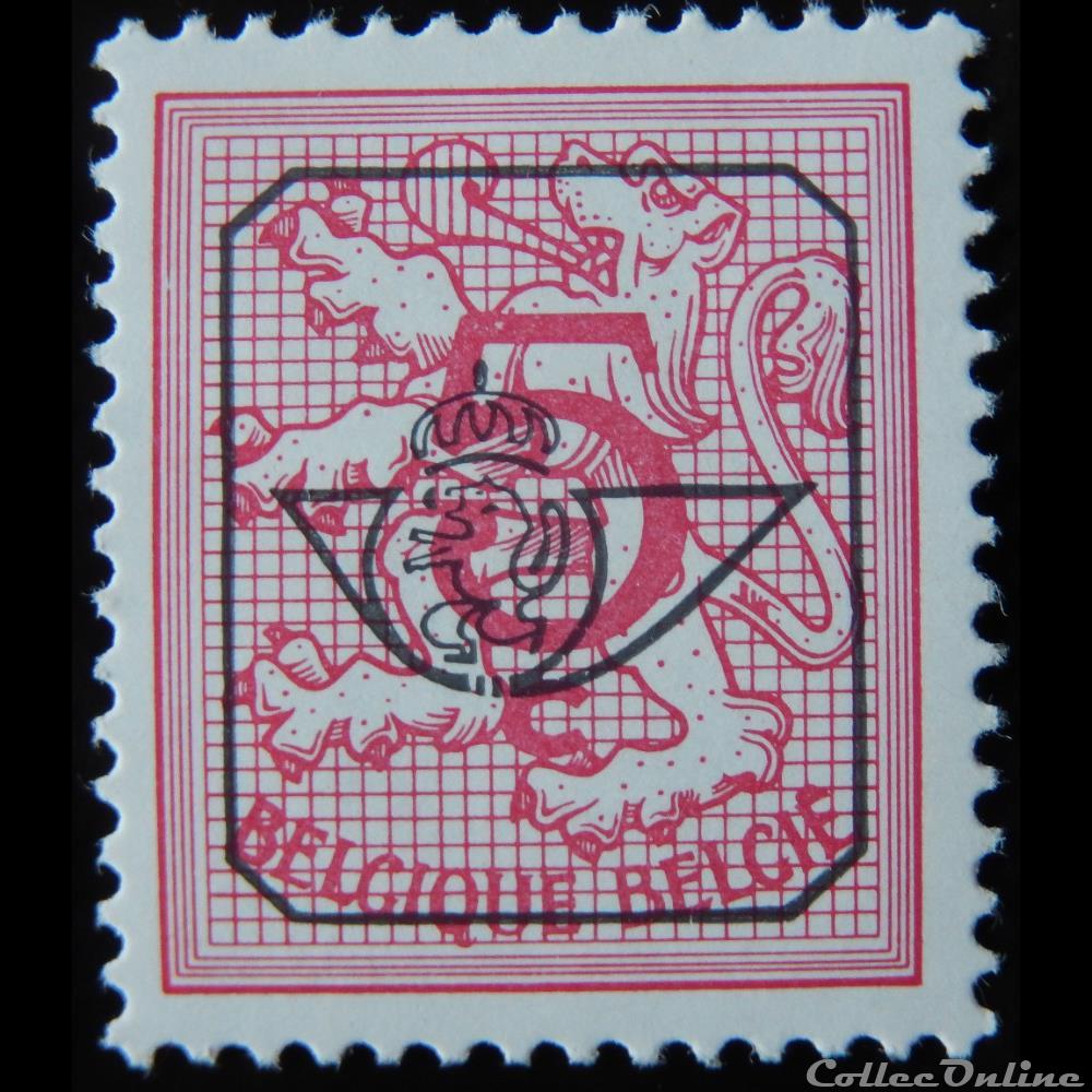 timbre europe belgique 01940 lion debout 5c de 1980