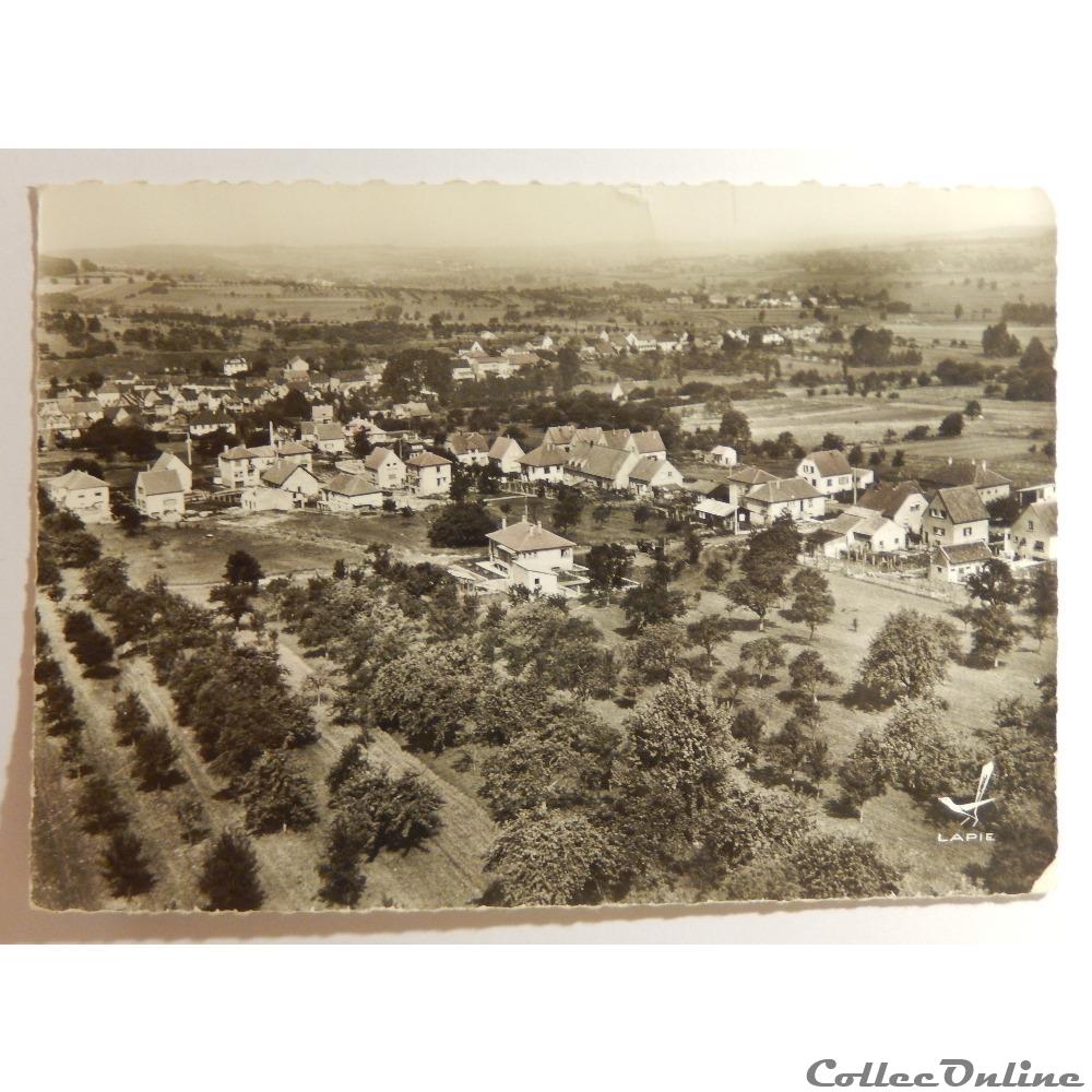 CPA de Diemeringen, vue aérienne, Bas-Rhin carte postale france alsace cpa de diemeringen vue aerienne bas rhin