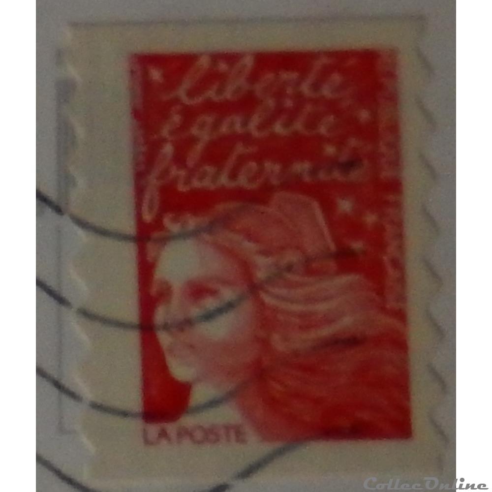 AA00015 Marianne de Luquet rouge sans valeur de 1997 4 timbre france aa00015 marianne de luquet rouge sans valeur de 1997