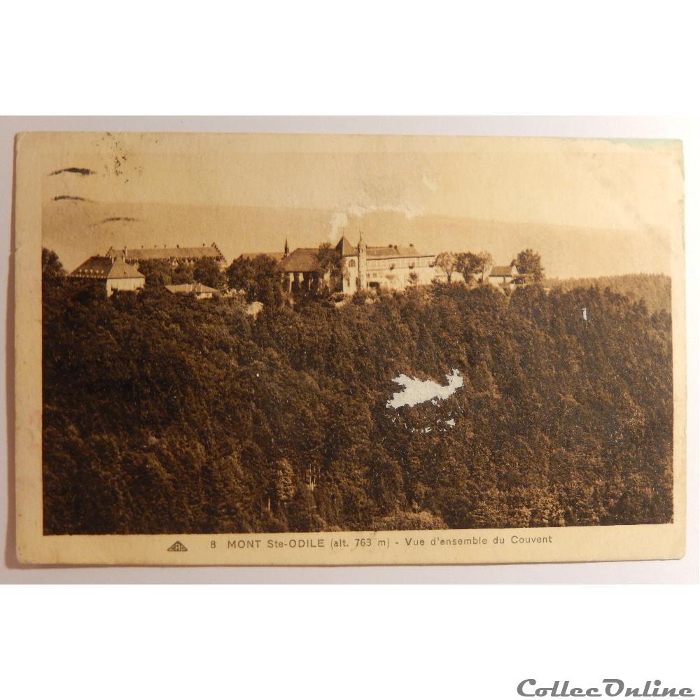 CPA du Mont Sainte-Odile, Bas-Rhin carte postale france alsace cpa du mont sainte odile bas rhin