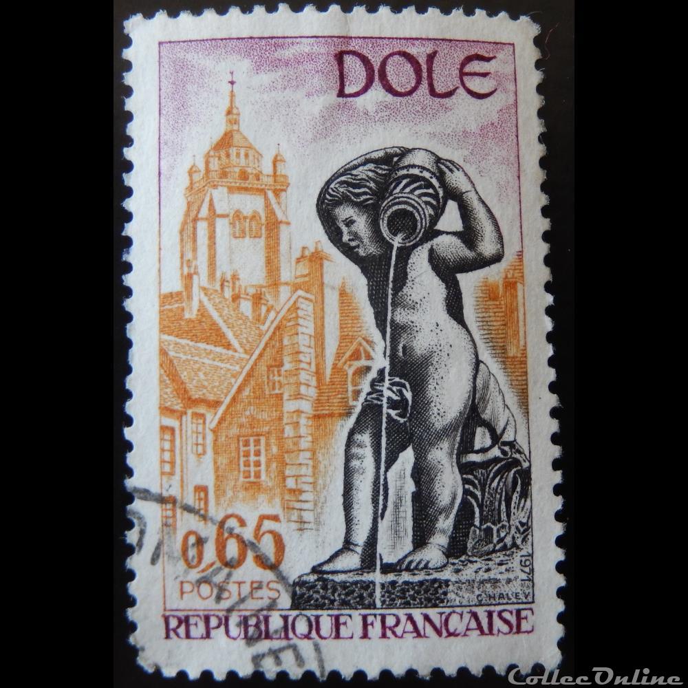 01684 Dole 0.65F timbre france 01684 dole 0 65f