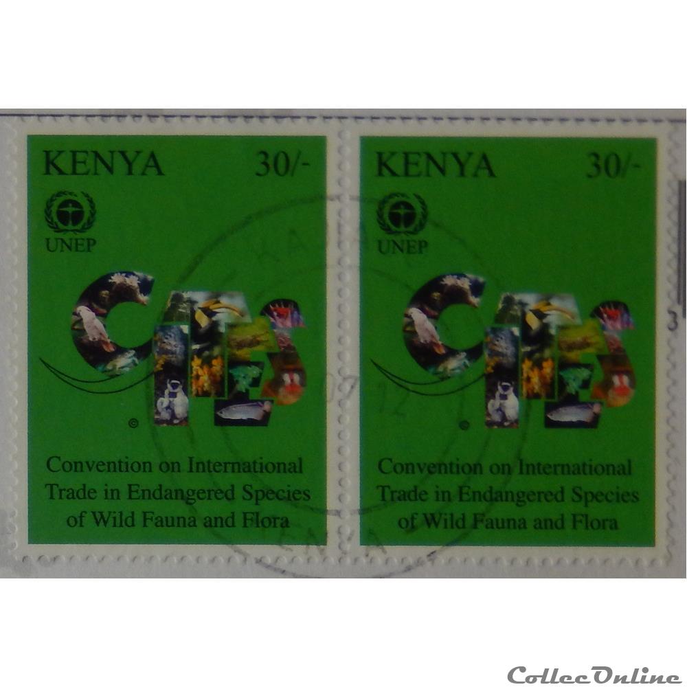 Kenya 00954 40ans de l'UNEP 30Sh de 2012 timbre afrique kenya 00954 40ans de unep 30sh de 2012