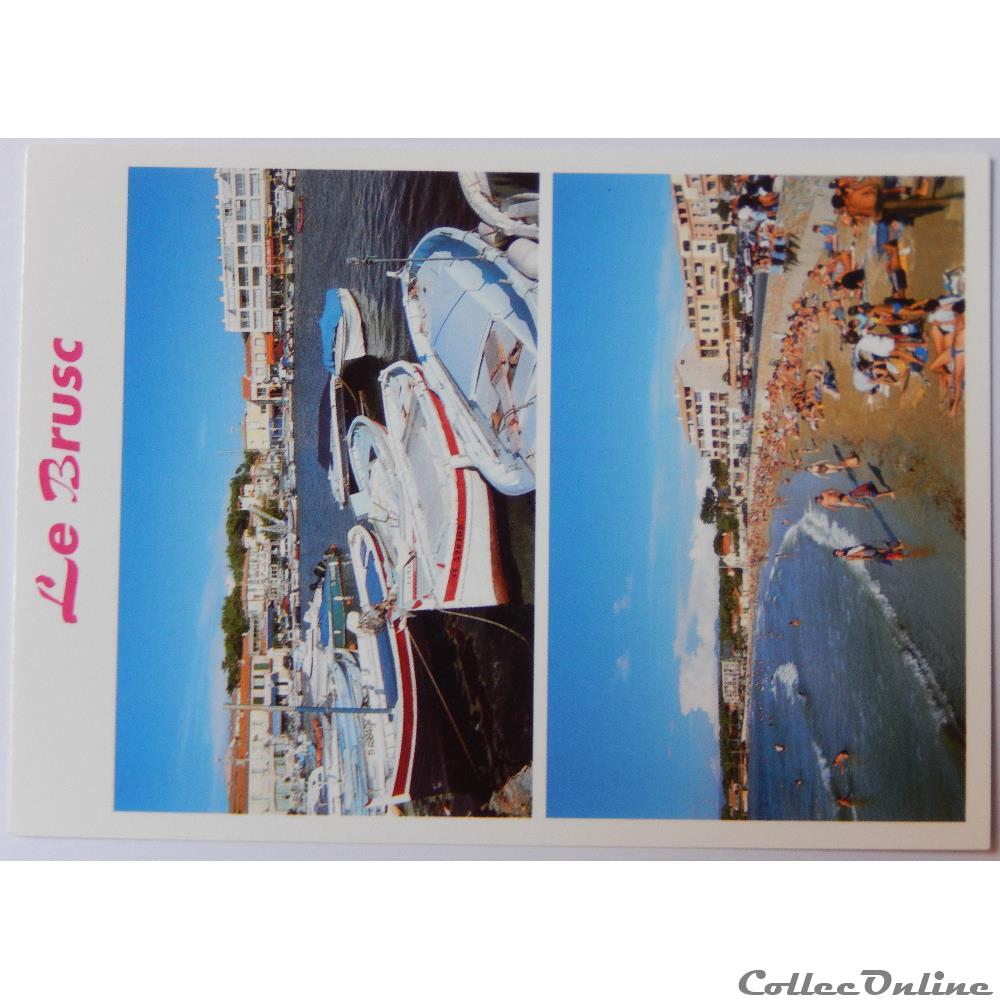 CP du Var, Six-Fours-les-Plages, Le Brusc carte postale france provence cote azur cp du var six fours les plages le brusc