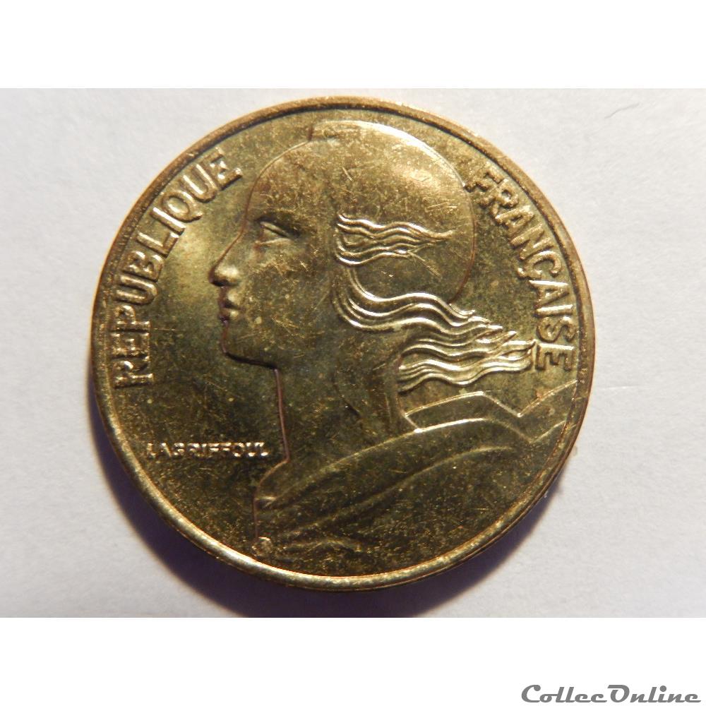 5 centimes Marianne 1993 3 plis 2 monnaie france moderne 5 centimes marianne 1993 3 plis