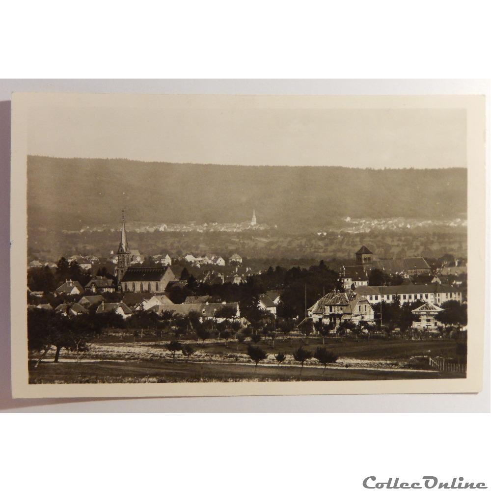 carte postale france alsace cpa de saverne vue ensemble bas rhin