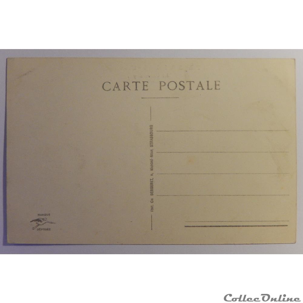 carte postale france alsace cpa de strasbourg universite bas rhin