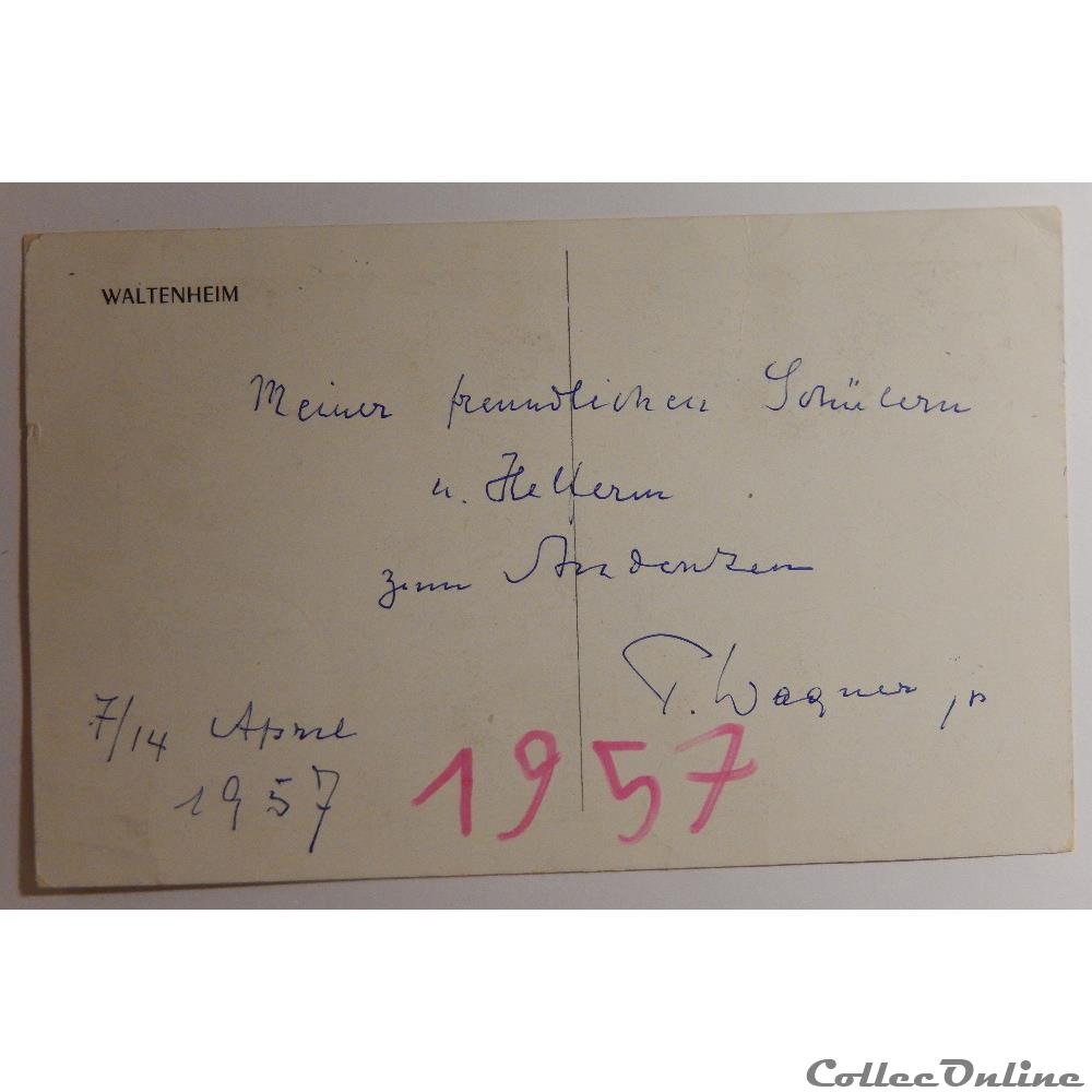carte postale france alsace cpa de waltenheim sur zorn bas rhin