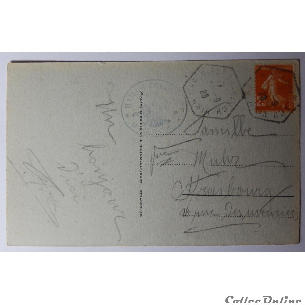 carte postale france alsace cpa de ringelsbourg la ruine du chateau bas rhin