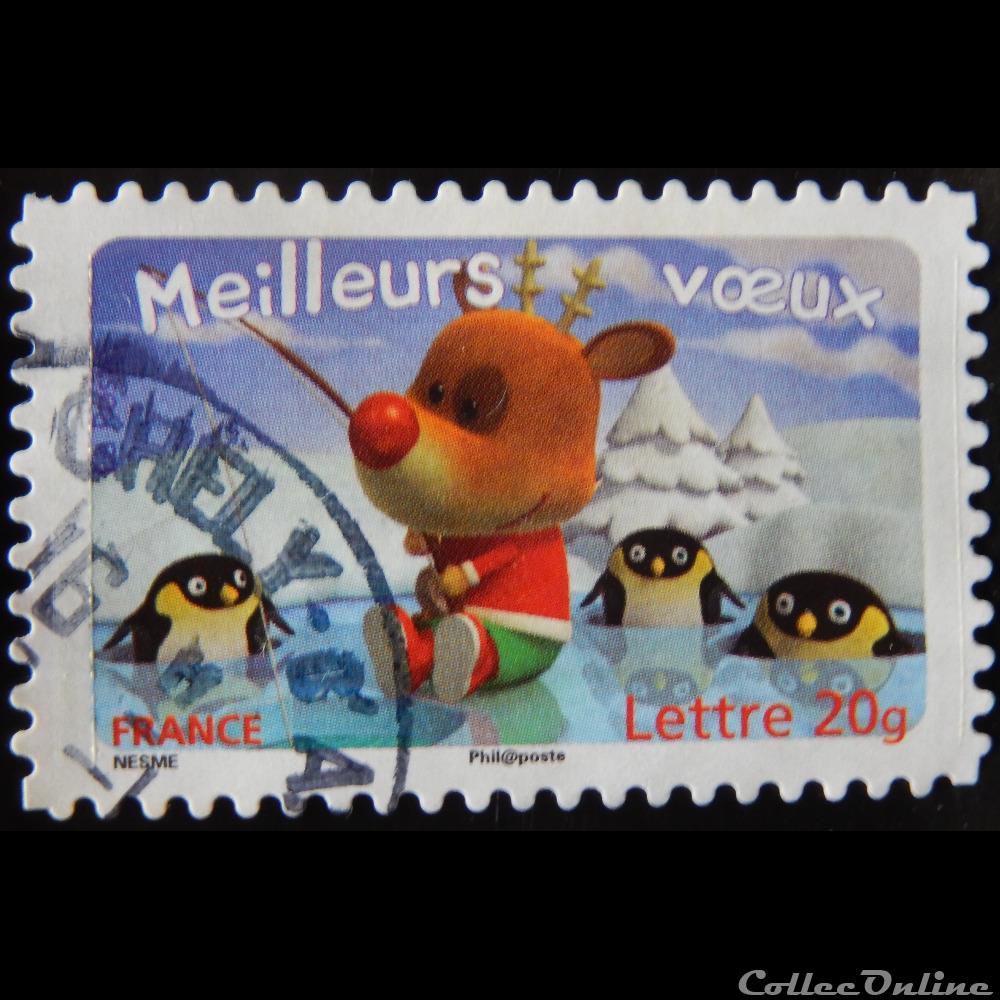 03987 Meilleurs vœux 2007 Deuxième timbre du carnet 20 gr de 2006 3 france 03987 meilleurs v ux 2007 deuxieme timbre du carnet 20 gr de 2006