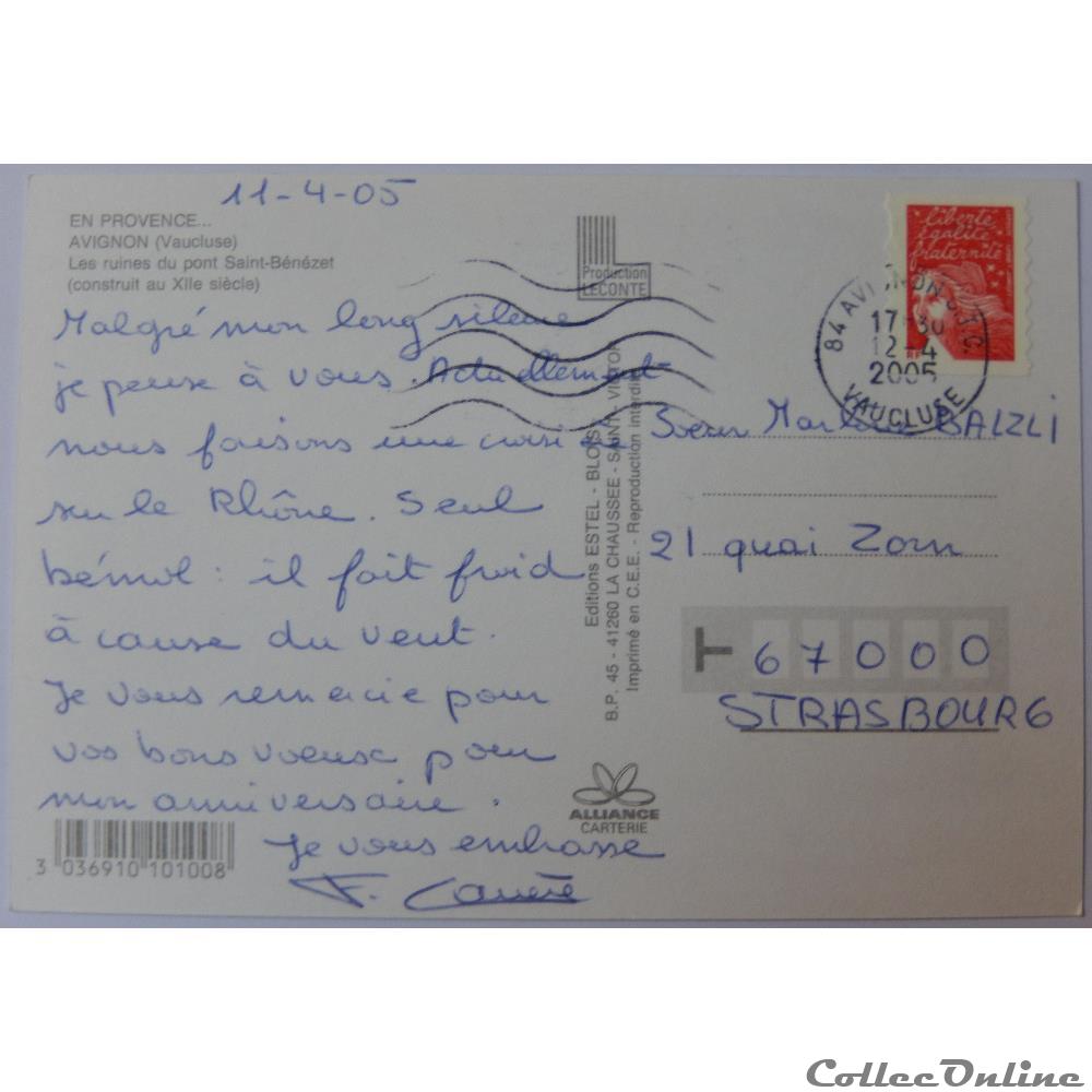 CP du Vaucluse, Avignon carte postale france provence cote azur cp du vaucluse avignon