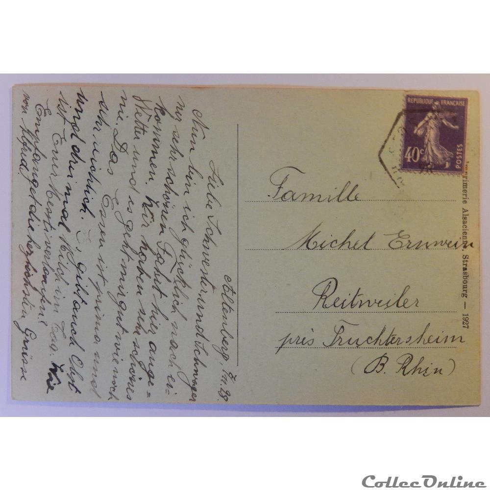 carte postale france alsace cpa de munster la vallee haut rhin