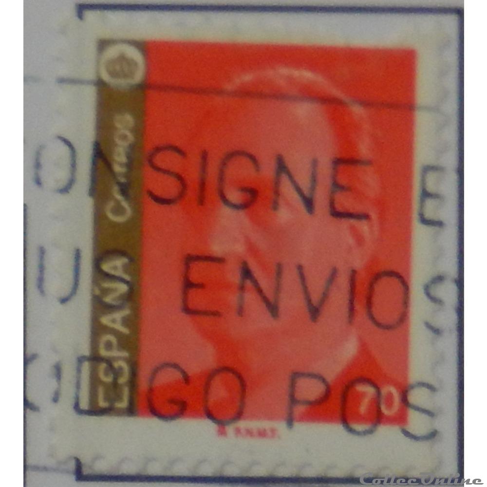 Espagne 03102 roi Juan Carlos I 70ptas de 1998 timbre europe espagne 03102 roi juan carlos i 70ptas de 1998