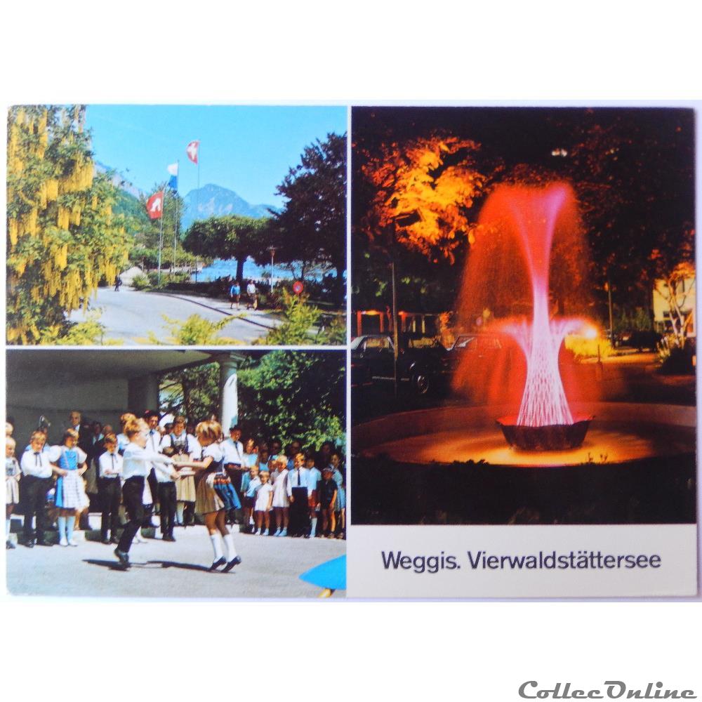 CP de Suisse, Lucerne, Weggis carte postale europe outre mer cp de suisse lucerne weggis