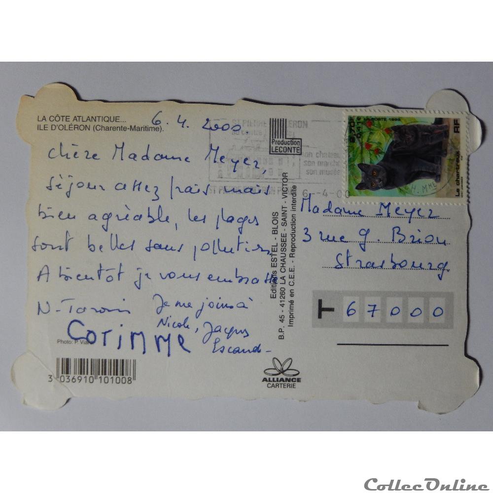 CP de Charente-Maritime, l'île d'Oléron carte postale france poitou cp de charente maritime ile oleron