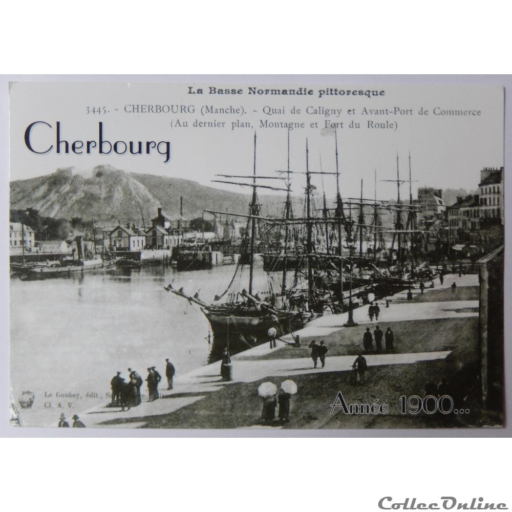 CP de la Manche, Cherbourg carte postale france basse normandie cp de la manche cherbourg