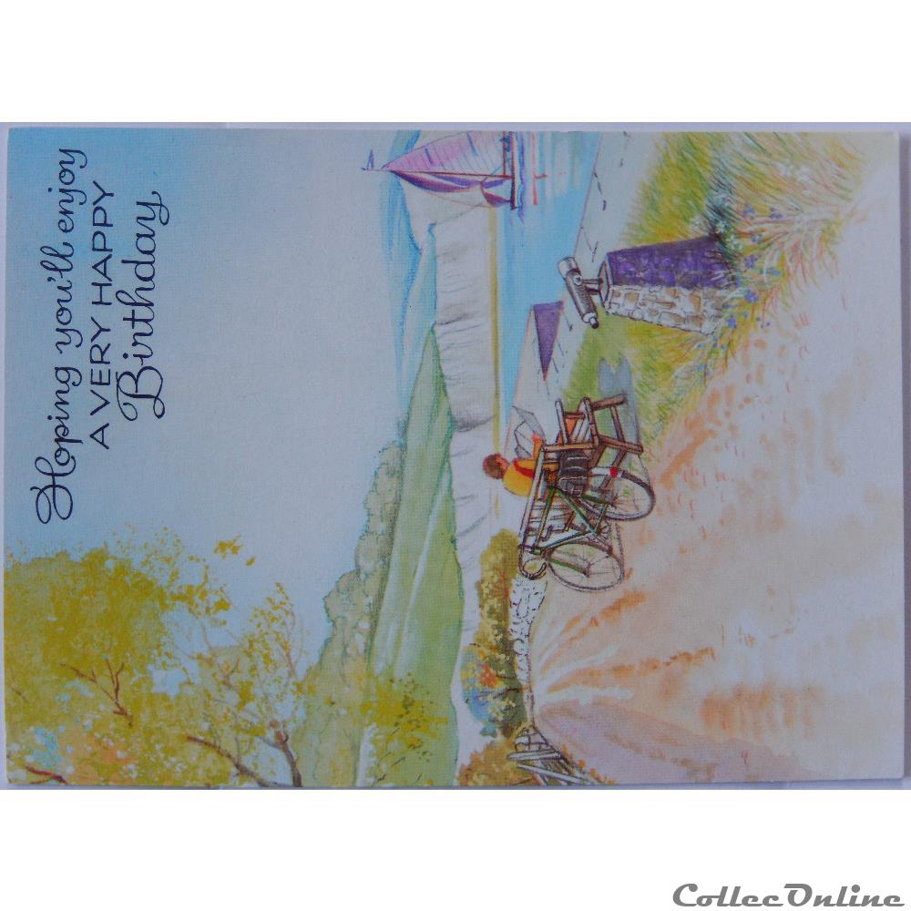 CP Joyeux anniversaire carte postale aquitaine cp joyeux anniversaire