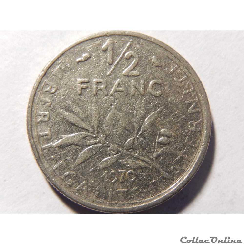 50 centimes Semeuse 1970 monnaie france moderne 50 centimes semeuse 1970