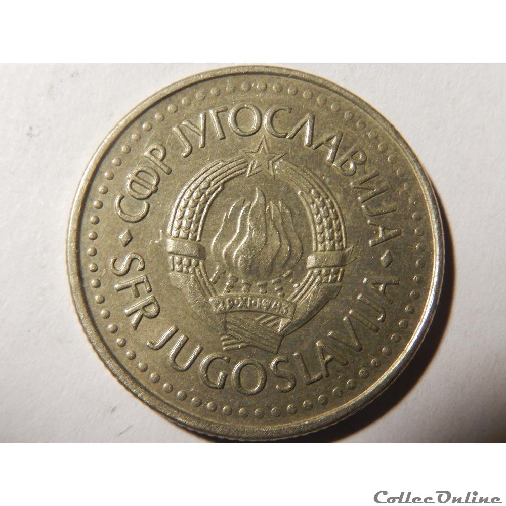 Yougoslavie, 10 dinara de 1983 2 monnaie monde yougoslavie 10 dinara de 1983