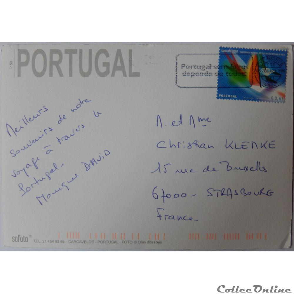 carte postale europe bretagne cp du portugal