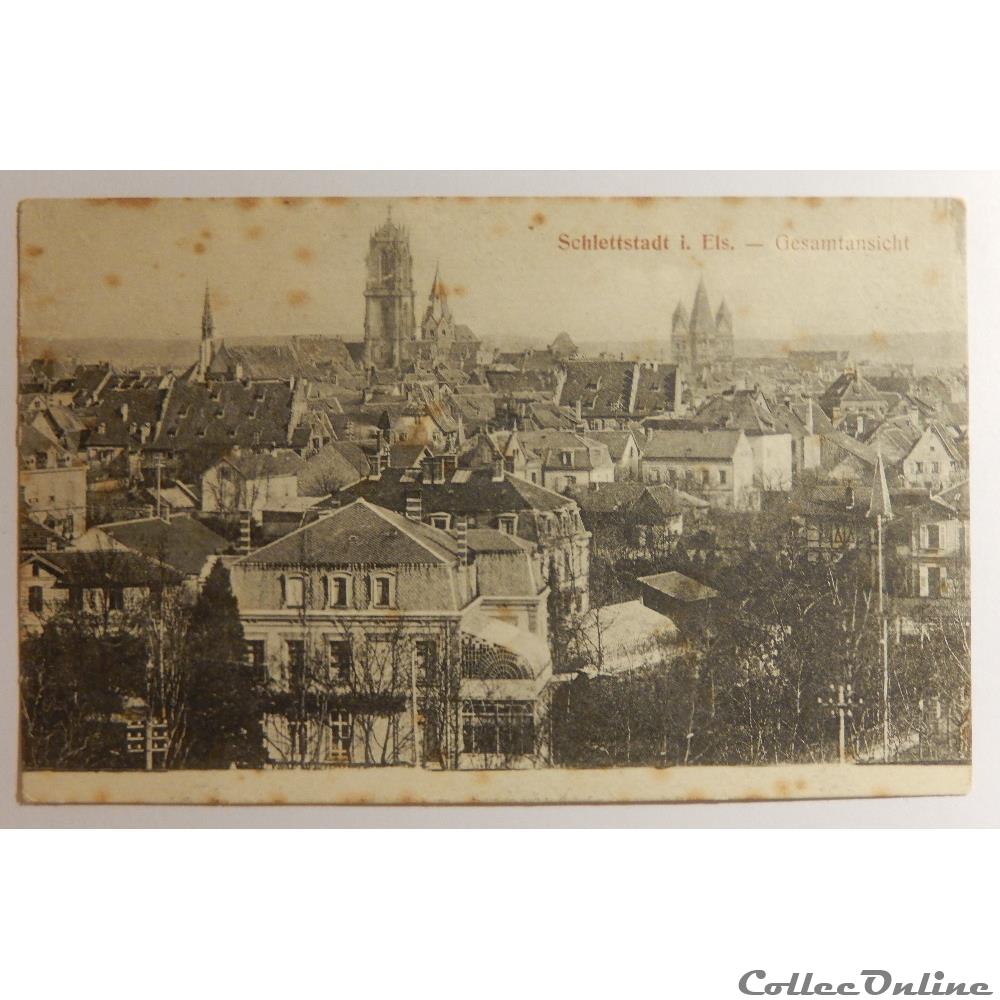 carte postale france alsace cpa de selestat bas rhin