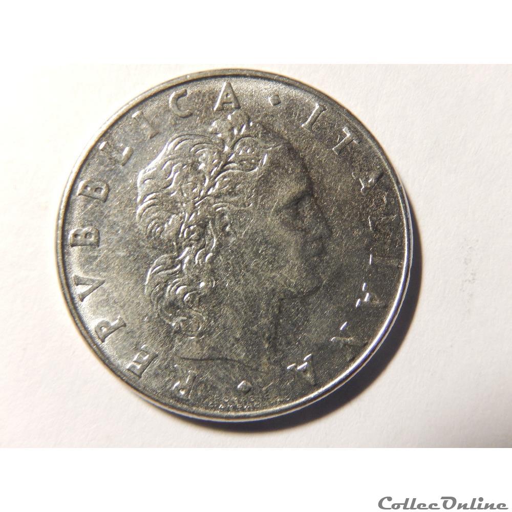 Italie, 50 lires 1978 3 monnaie monde italie 50 lires 1978