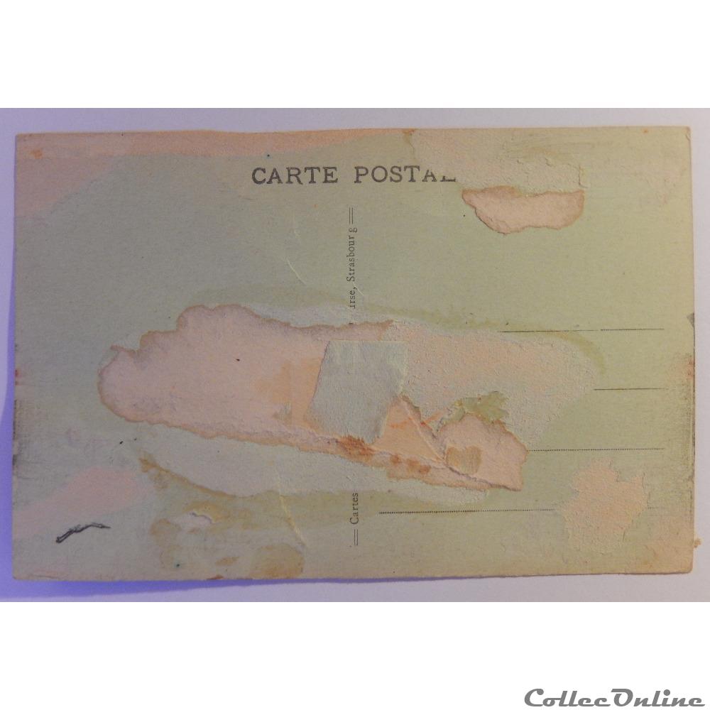 carte postale france alsace cpa de strasbourg bas rhin