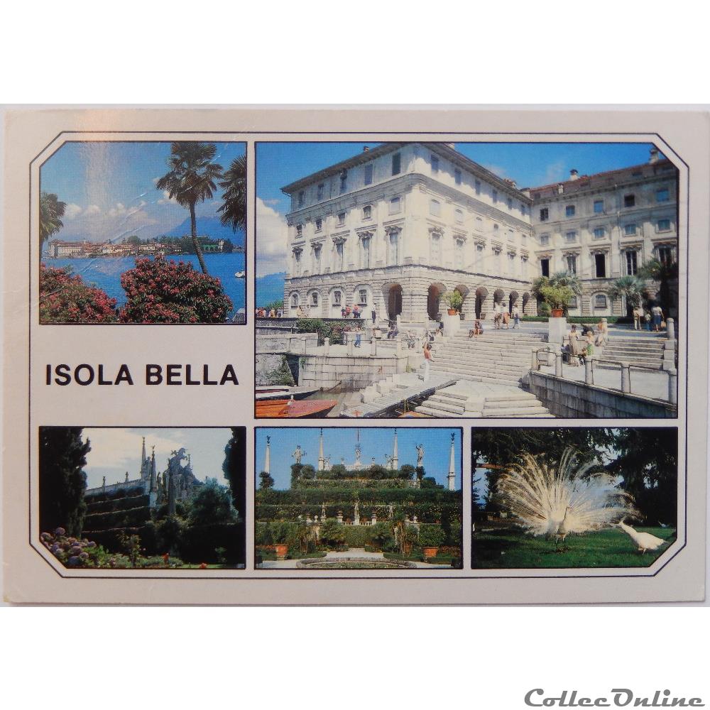CP d'Italie, Lombardie, Lac Majeur carte postale europe midi pyrenee cp italie lombardie lac majeur