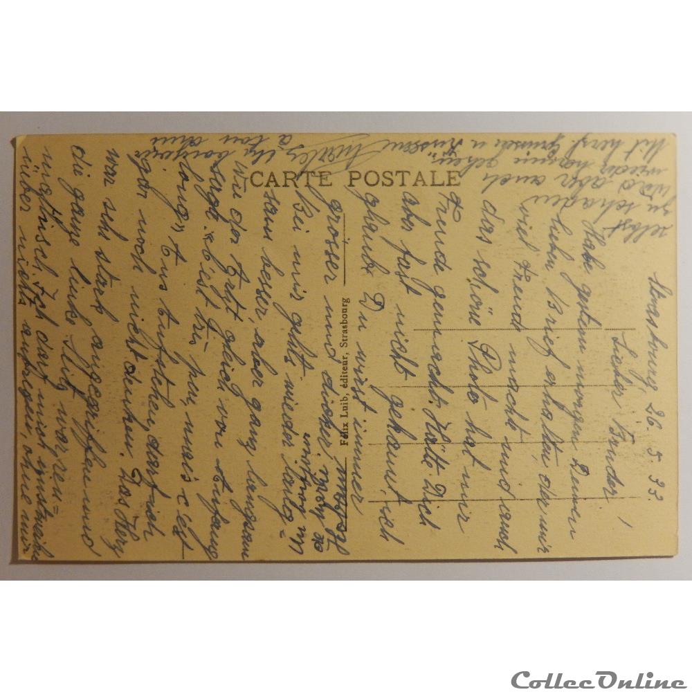 carte postale france alsace cpa du mont sainte odile bas rhin