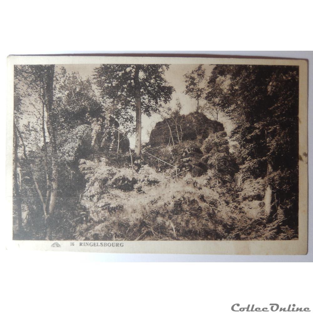 CPA de Ringelsbourg, la ruine du château, Bas-Rhin carte postale france alsace cpa de ringelsbourg la ruine du chateau bas rhin