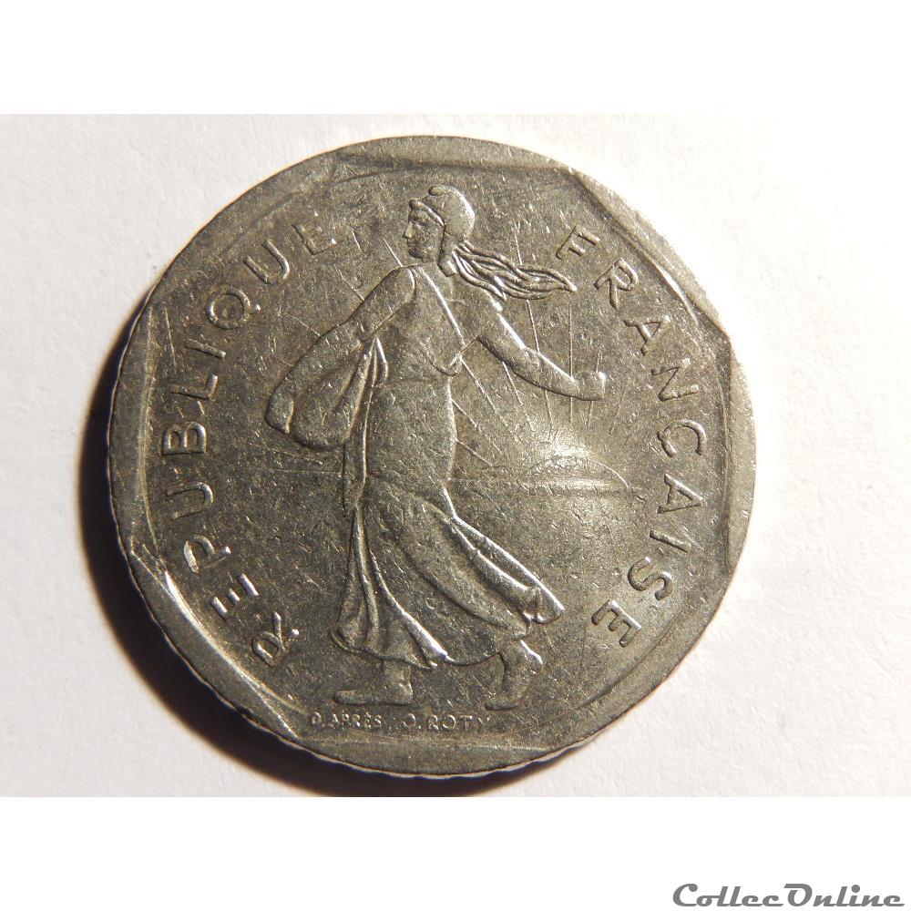 2 Francs Semeuse 1981 3 monnaie france moderne 2 francs semeuse 1981