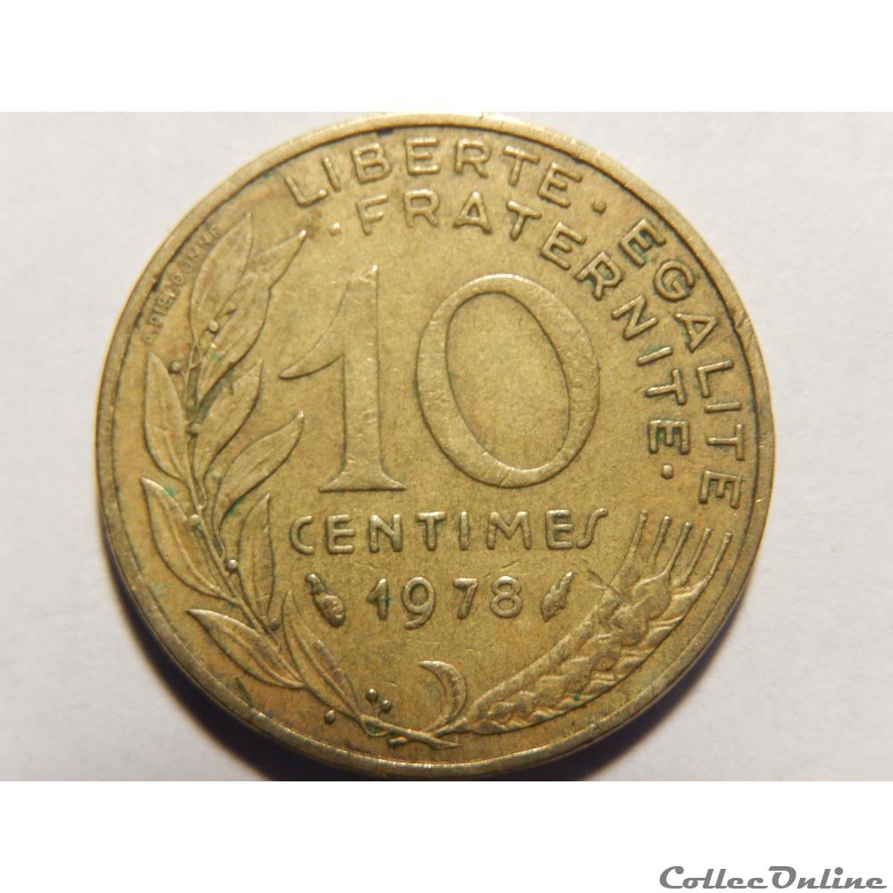 10 centimes Marianne 1978 monnaie france moderne 10 centimes marianne 1978
